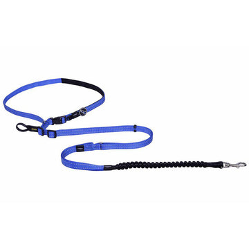 Løbesnor til hunde Rogz by KONG Utility hands free hundesnor i blå
