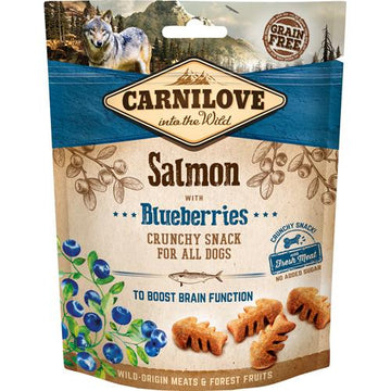 Carnilove Crunchy Snack Salmon with Blueberries godbidder