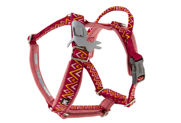 RAZZLE-DAZZLE Y-HARNESS hundesele beetroot rød