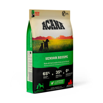 ACANA Senior Recipe 11,4 kg forside af pose