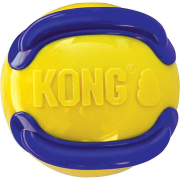 KONG Jaxx Brights Ball Gul Hundebold