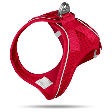 Curli Magnetic Vest Hanress Air-Mesh Step-In Hundesele i rød oppefra