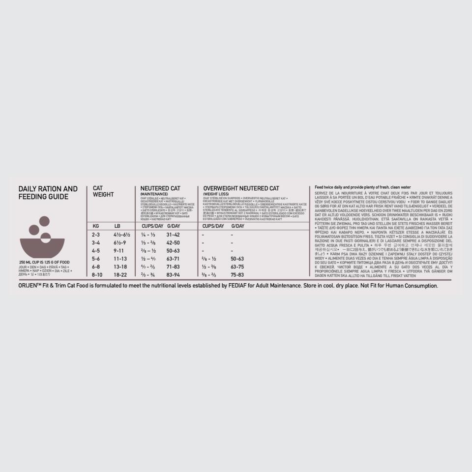 ORIJEN CAT Fit & Trim 5,4kg
