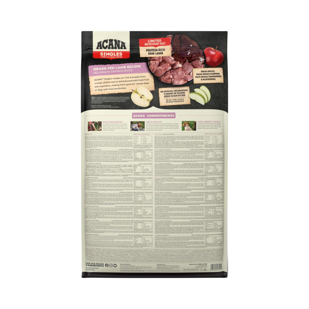 ACANA Singles Græsfodret lam