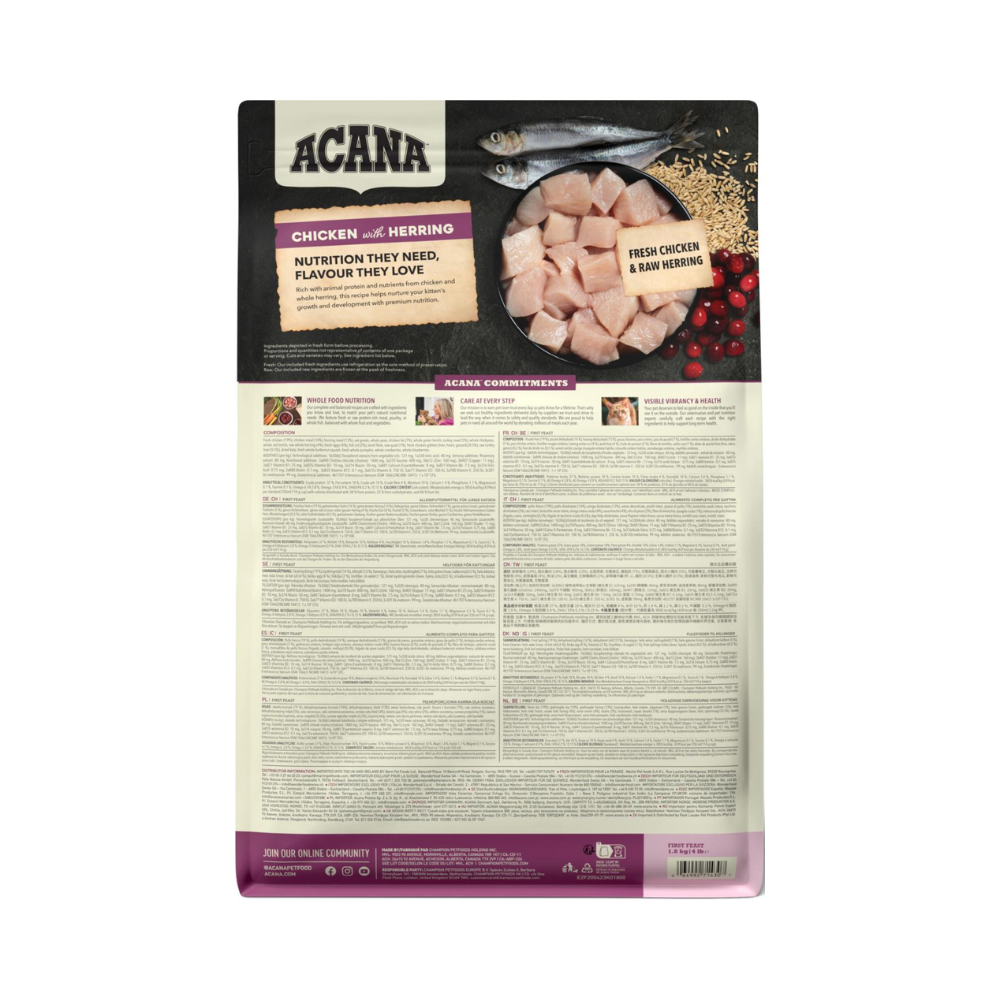 ACANA CAT First Feast (kylling og fisk)