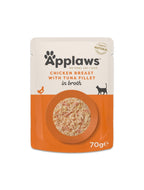 Applaws Kylling m. Tun 70g Pose, Kat