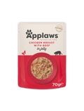 Applaws Kylling & Okse 70g Gele Pose, Kat