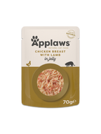 Applaws Kylling & Lam 70g Gele Pose, Kat