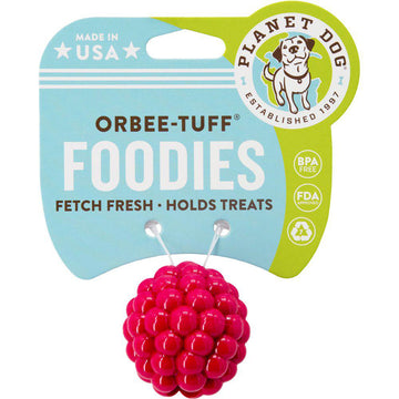Orbee-Tuff Foodies Hindbær aktivitetslegetøj til hund