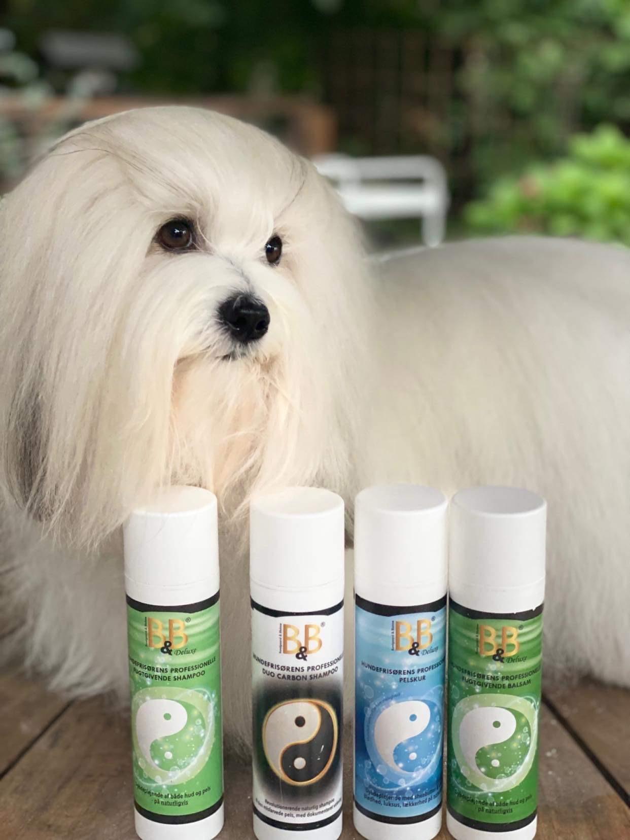 B&B Hundefrisørens professionelle fugtgivende balsam DeLuxe - 200 ml