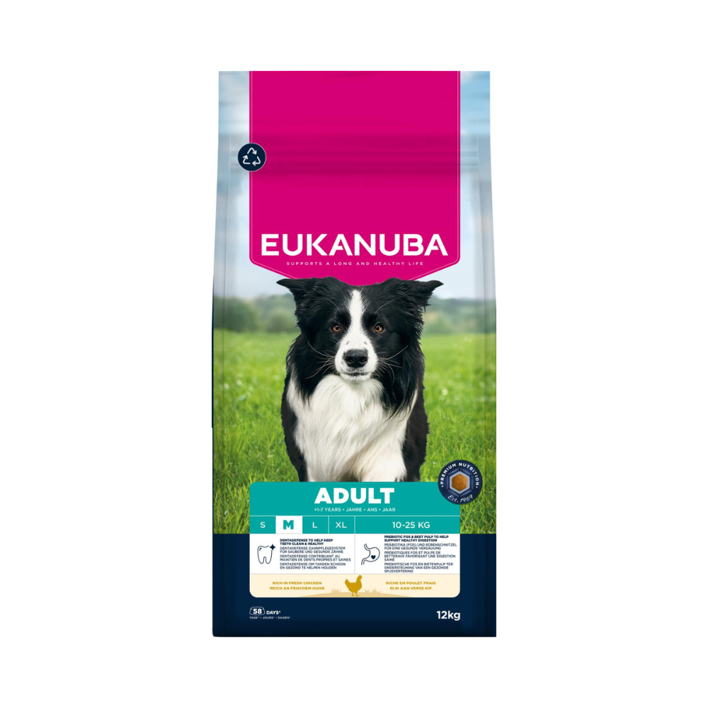 EUKANUBA Adult Medium Breed Kylling 12kg