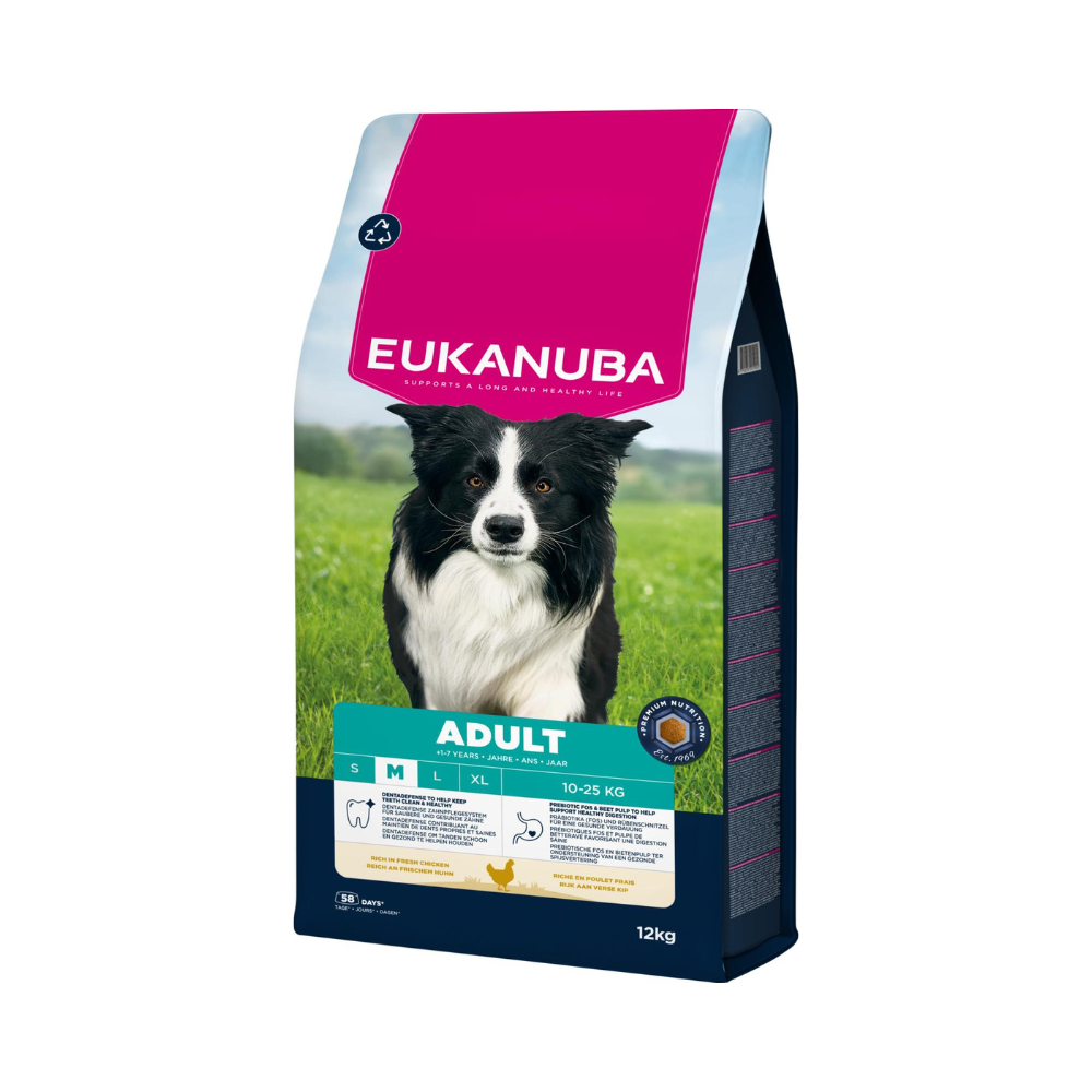 EUKANUBA Adult Medium Breed Kylling 12kg