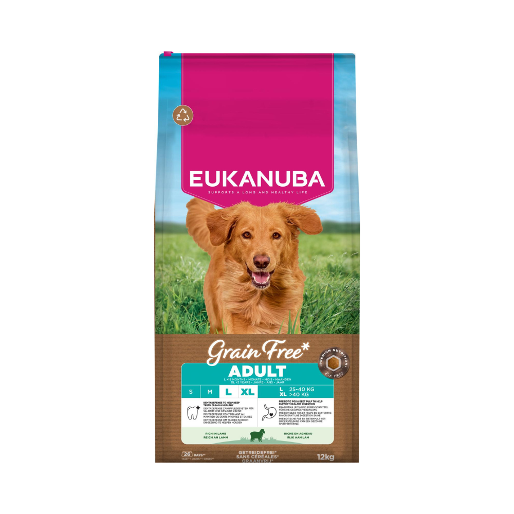 EUKANUBA Adult Large Grainfree Lam 12kg