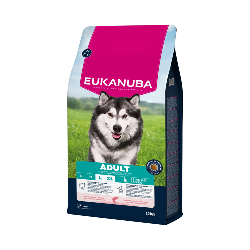 EUKANUBA Adult Large Breed Laks & Byg