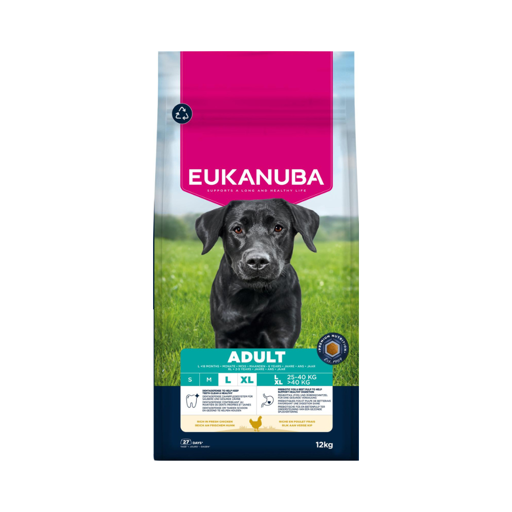 EUKANUBA Adult Large Breed Kylling 12kg