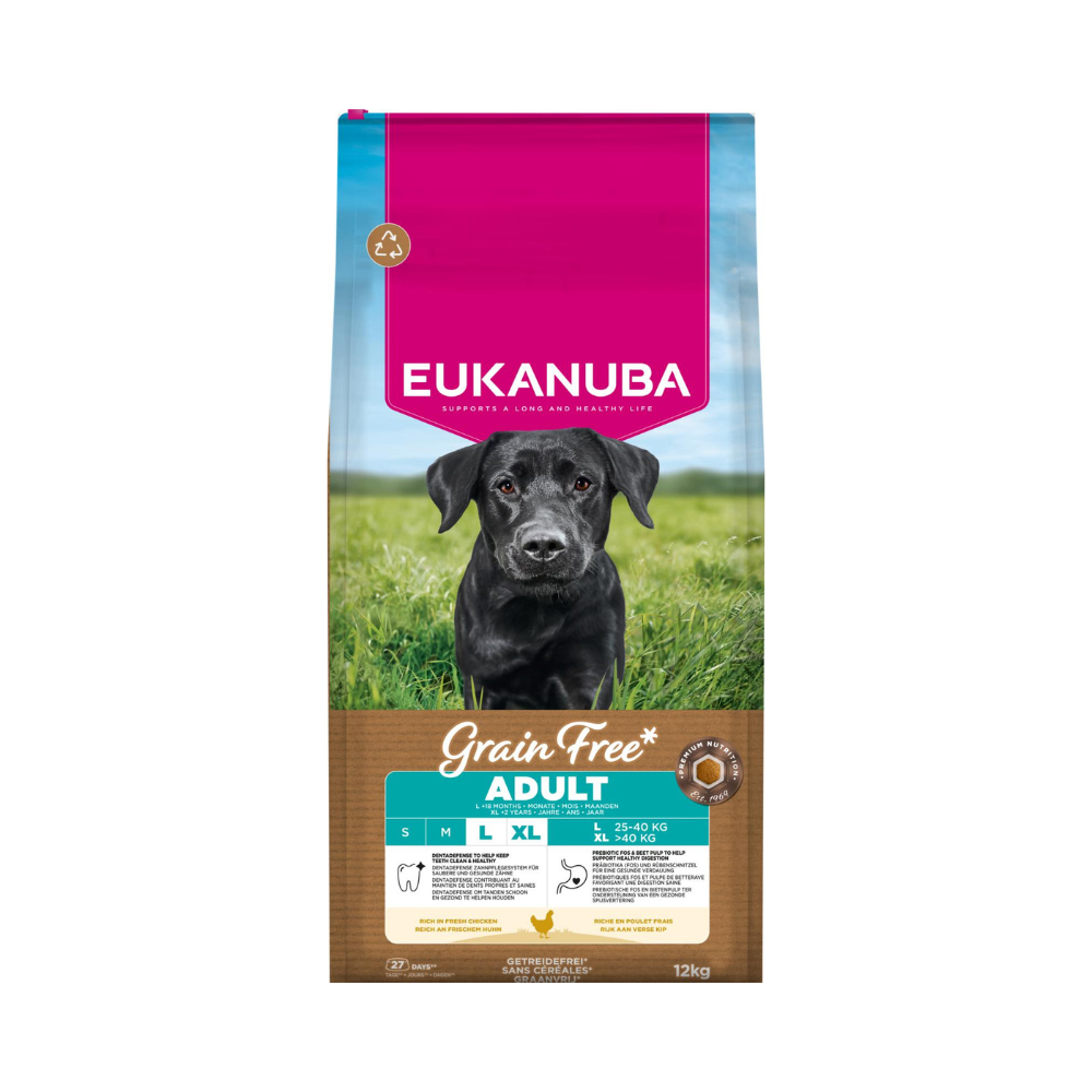 EUKANUBA Adult Large Breed Grainfree Kylling