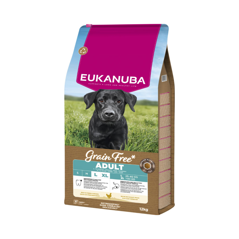 EUKANUBA Adult Large Breed Grainfree Kylling