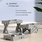 Vandskåle justerbare