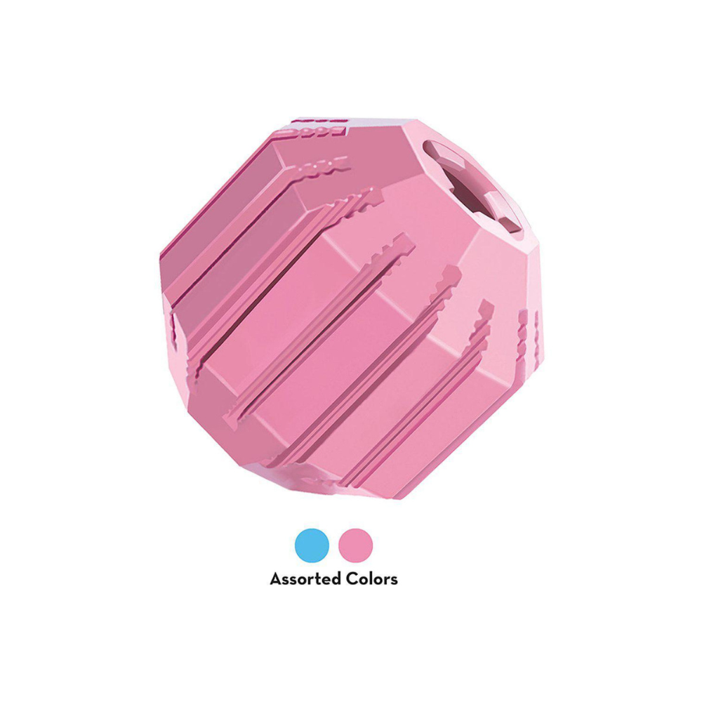 KONG Puppy Activity Ball Legetøj til hundehvalpe Lyserød