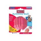 KONG Puppy Activity Ball Legetøj til hundehvalpe Lyserød