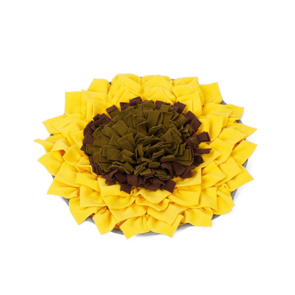 Aktivitetslegetøj til hund - Snusetæppe Solsikke