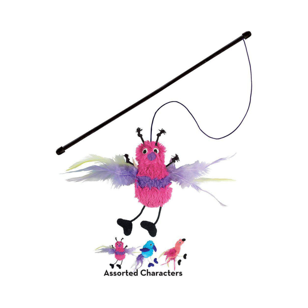 Kong Active Fjer Drillepind Legetøj Til Kat