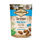 Carnilove Soft Snack Sardiner og Vildt Hvidløg Godbidder