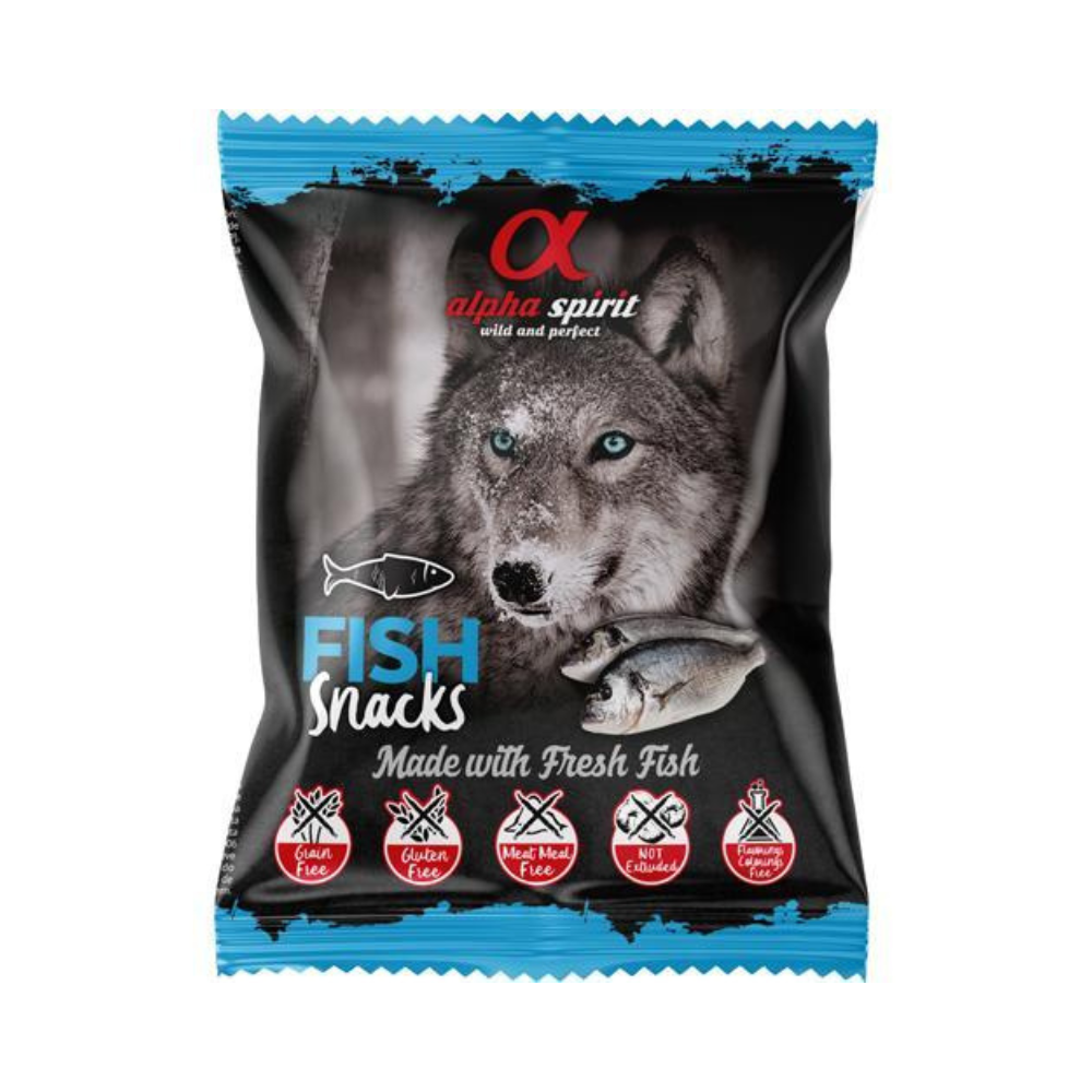 Alpha Spirit Godbidder med Fisk