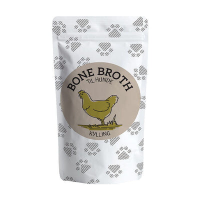 Bone Broth kylling til hunde