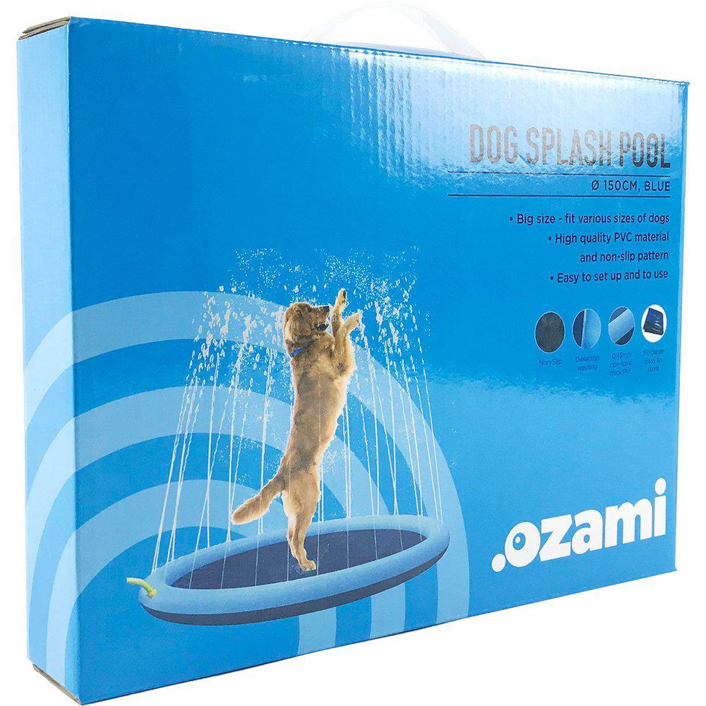 Hundepool med sprinkler effekt