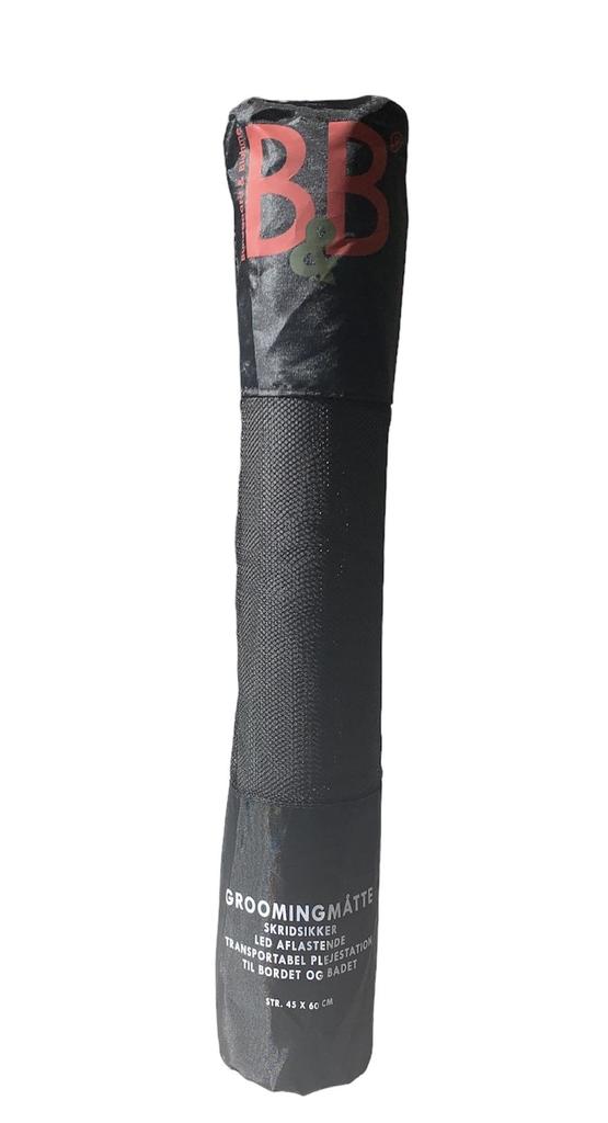 Transportabel groominmåtte til hunde fra B&B 