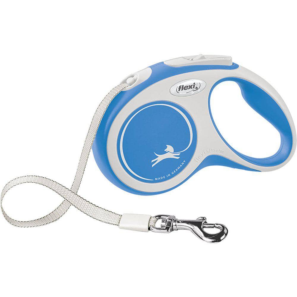 Flexi New Comfort Flexline Hundesnor Blå