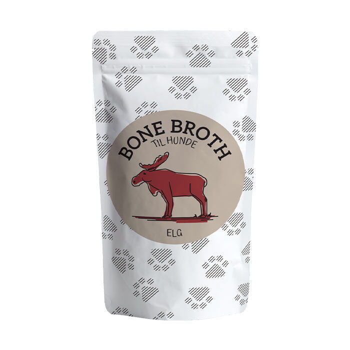 Bone Broth Elg til hunde