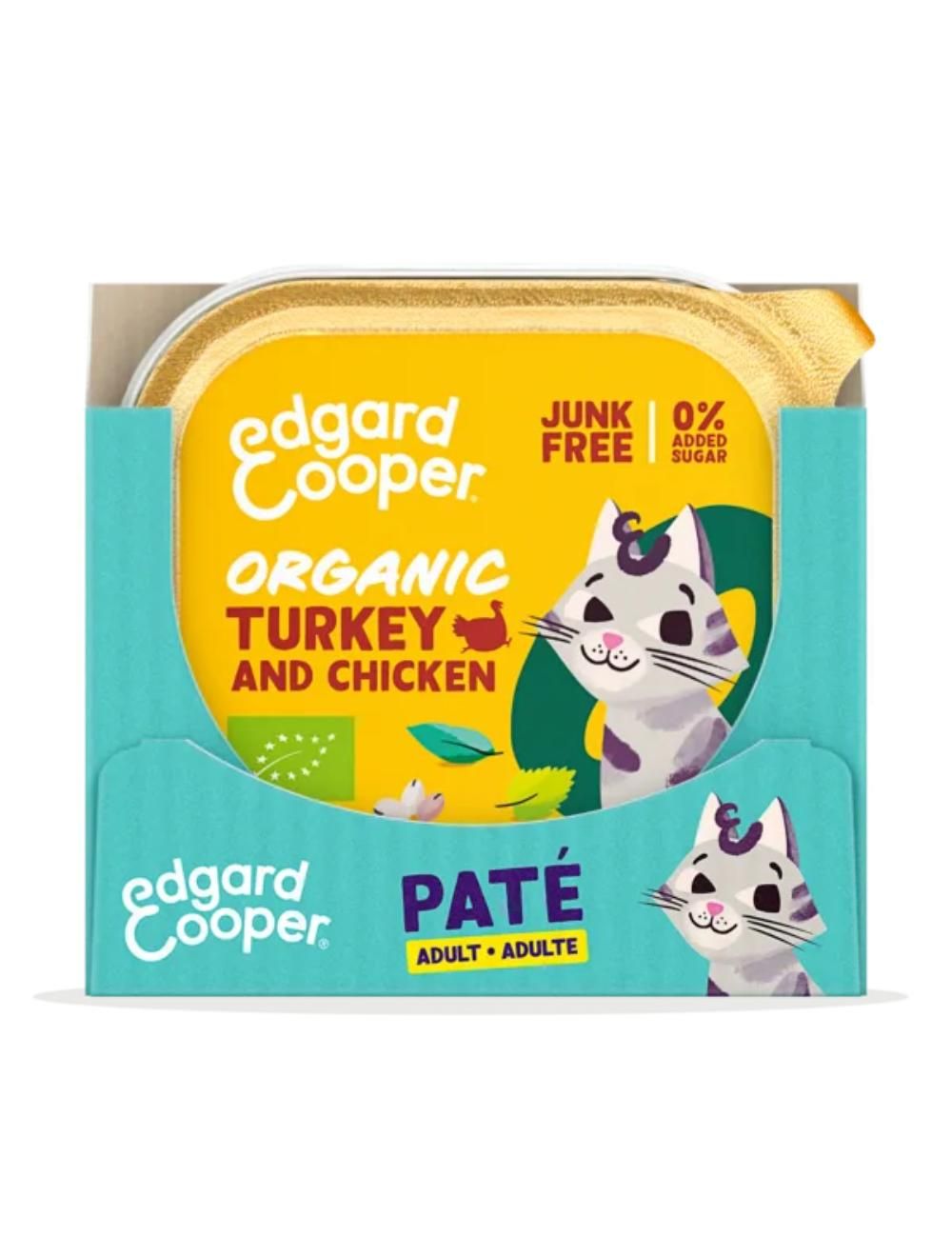 EC Kat Adult Pate Øko Kalkun, 85gr