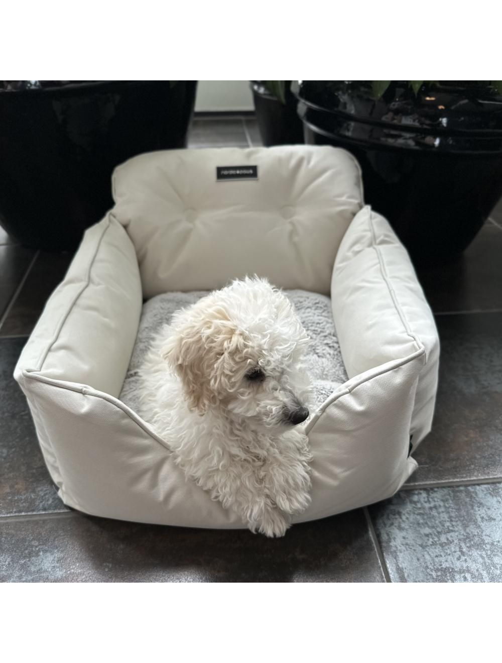 Nordic Paws Cozy Luksus Bilsæde, Koksgrå