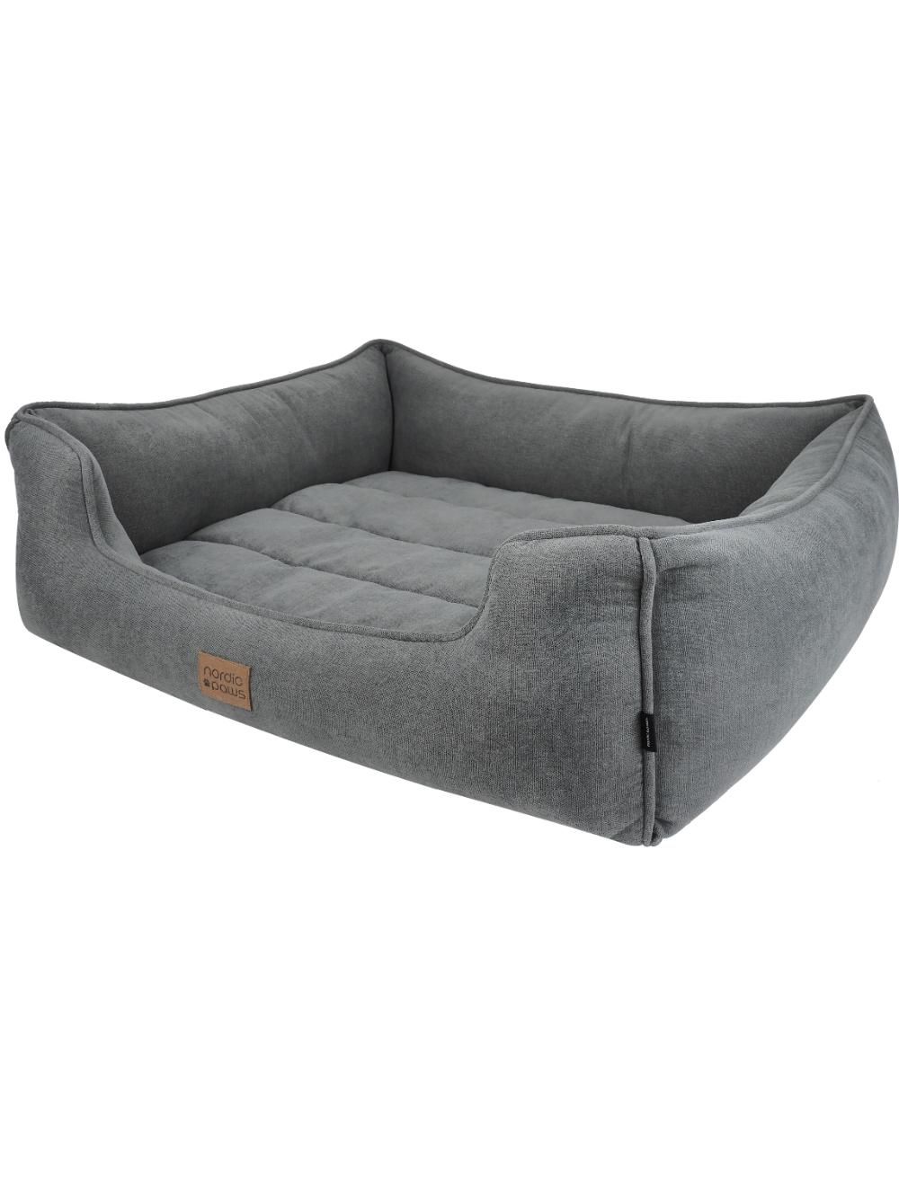 Nordic Paws Vilmer Hundeseng, Grå