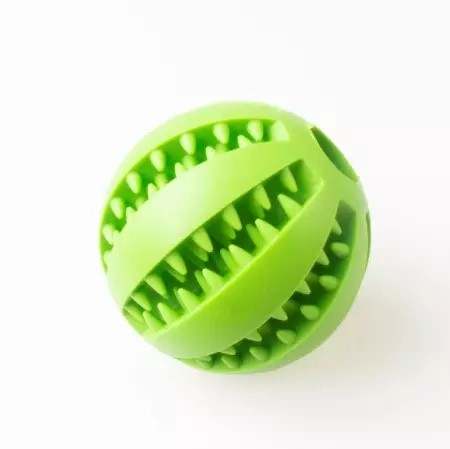 Grøn hunde bold tandrensende effekt