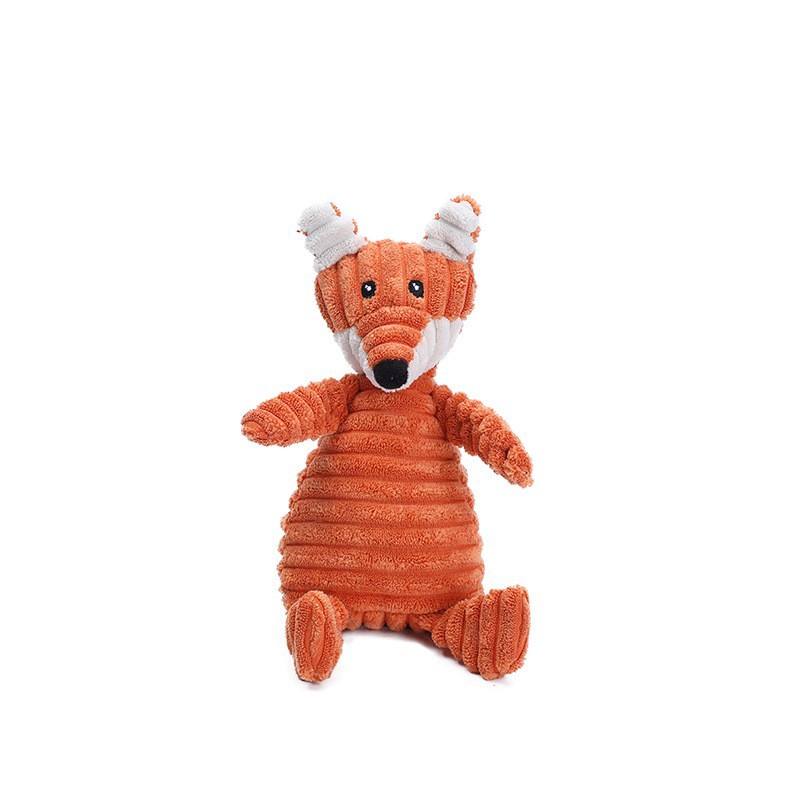 Mikkel ræv hundebamse i orange