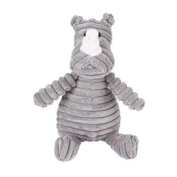 Næsehorns hundebamse i grå