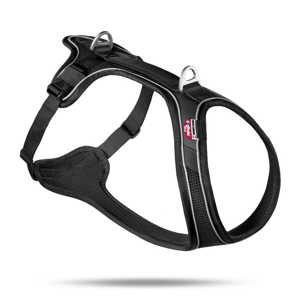 Curli Belka Comfort Harness sort hundesele 