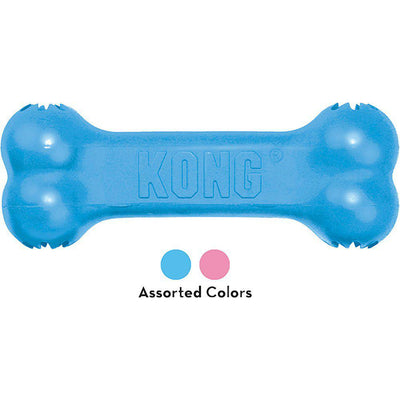 KONG Puppy Goodie Bone hundeben i lyseblå