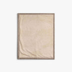 Denjo Dogs Rejsetæppe Snuggle Greige med læderdetalje bagside af tæppe