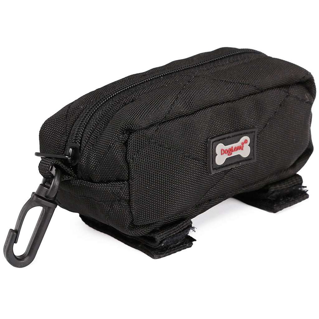 Hundepose holder i sort med kabinhage