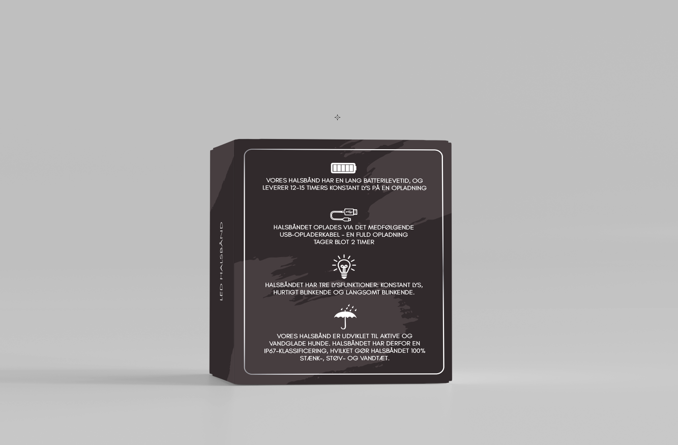 Furryfriends LED hundeshalsbånds æske instruktioner 
